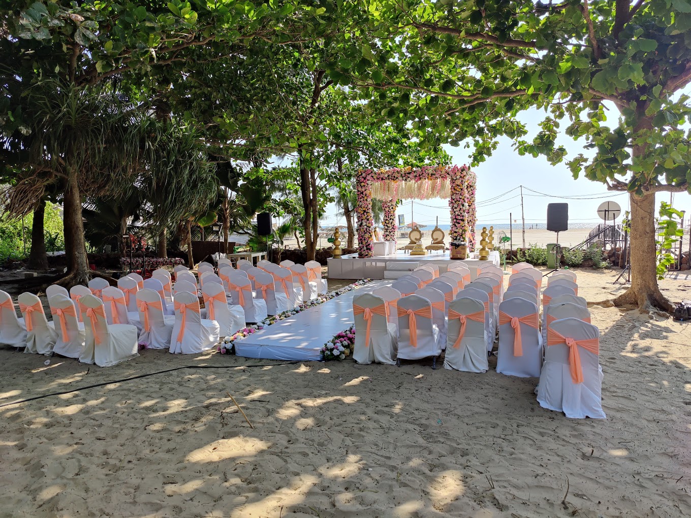 Destination wedding in goa Photo of a wedding venue in Goa