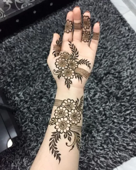 Flowery Arabic Design Photo of Flowery Arabic Design