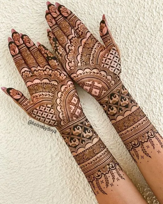 photo of Full-Hand Bridal Mehndi Design