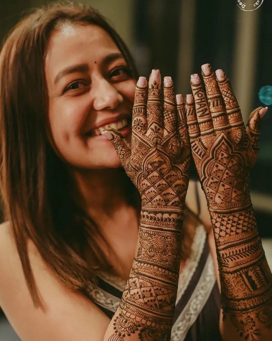 Bollywood-Style Bridal Mehendi Photo of Bollywood-Style Bridal Mehendi
