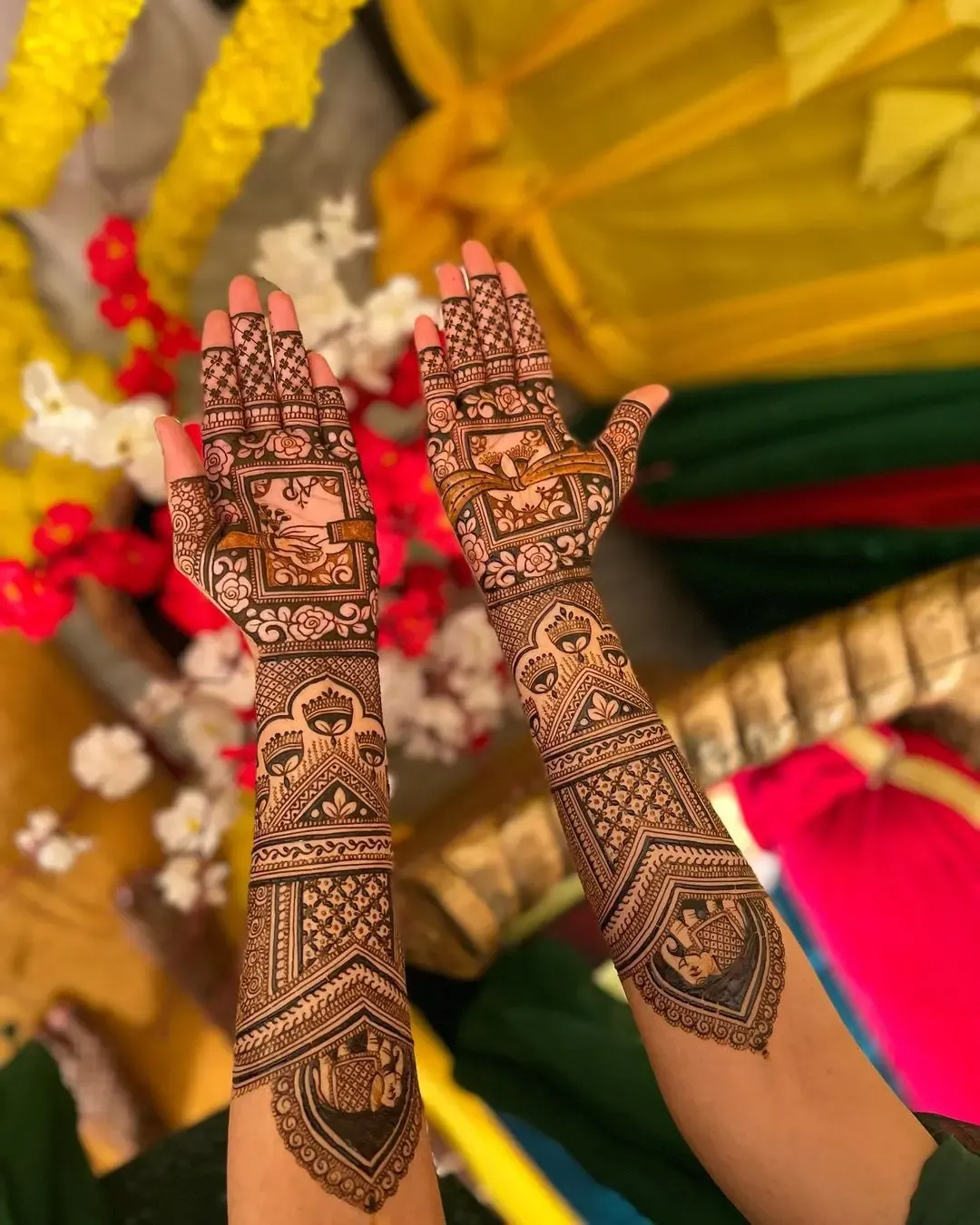Jhumka-Inspired Mehndi Design For Wedding Photo of Jhumka-Inspired Mehndi Design For Wedding