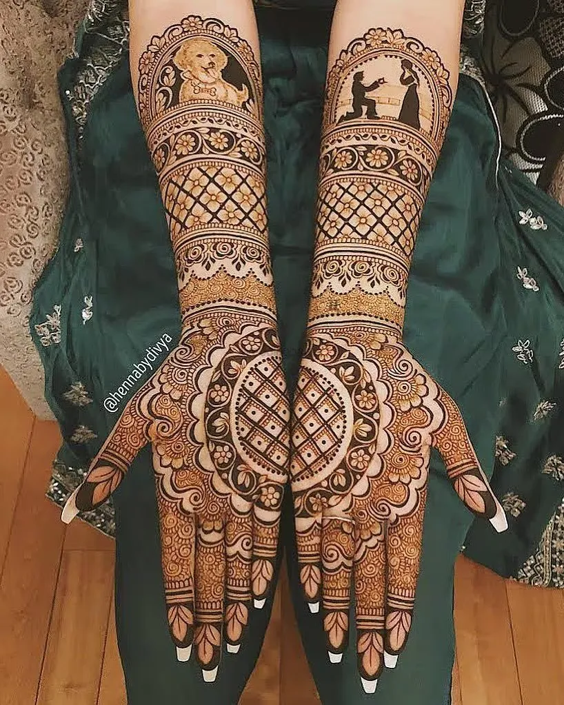 Proposal Art Mehndi Photo of Proposal Art Mehndi