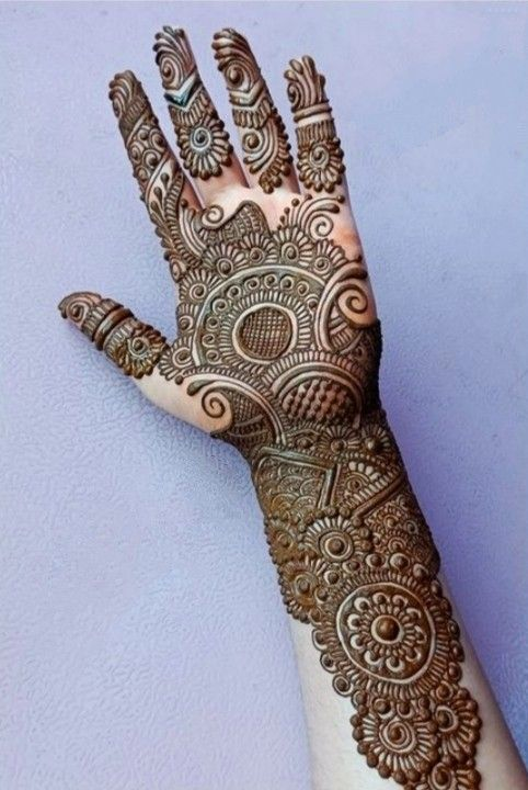 Full Hand Mehndi Designs for Bridesmaids Photo of Full Hand Mehndi Designs for Bridesmaids