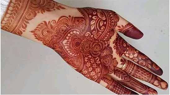 Statement Bail Mehndi Design photo of Statement Bail Mehndi Design