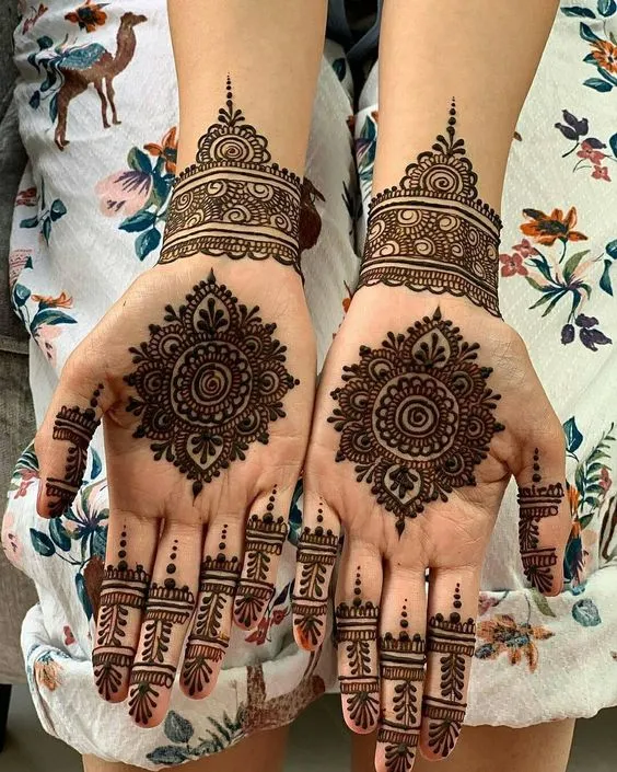 Detailed and Gorgeous Mandala Mehendi photo of Detailed and Gorgeous Mandala Mehendi