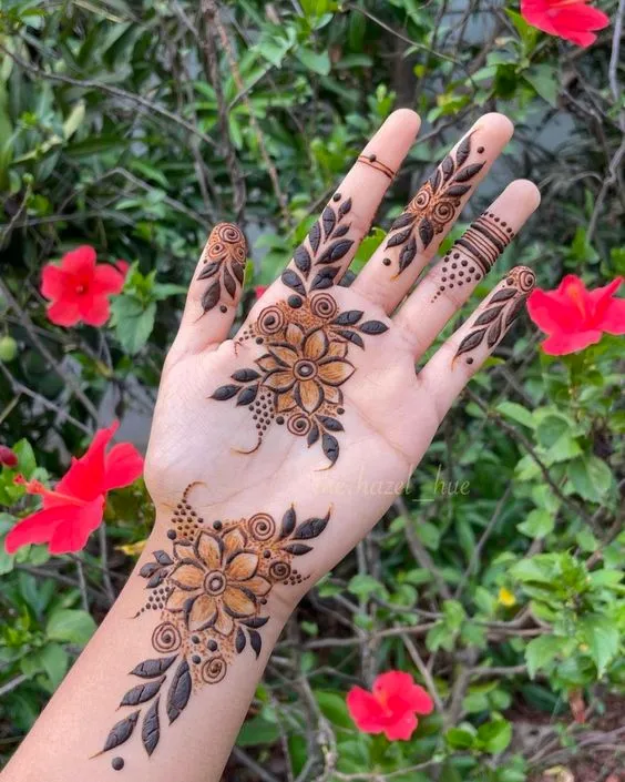 Photo of stunning finger mehendi designs