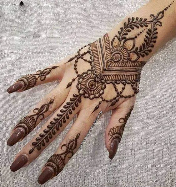 Photo of Western Mehendi